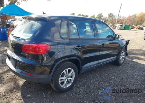2014 Volkswagen Tiguan S из США, поврежденный, VIN WVGAV3AX2EW598630